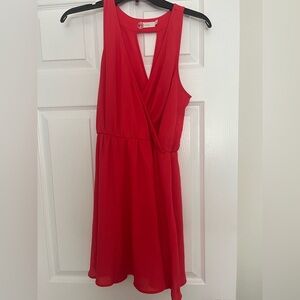 Lush Vibrant Red Dress